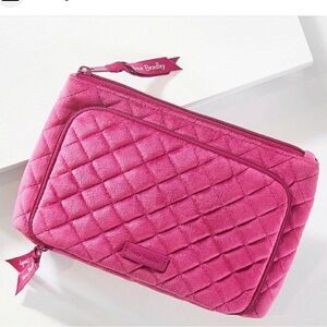 VERA BRADLEY Compact Organizer in Majestic Magenta